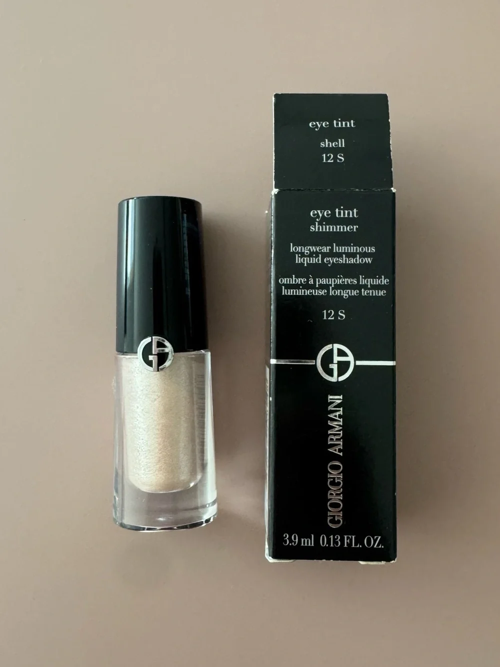 Giorgio Armani Eye Tint Shimmer Liquid Eyeshadow — Champagne Shell